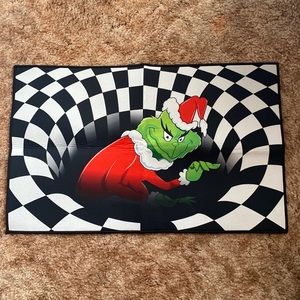 The Grinch Non-Slip bathroom Mat size 32”X20” brand new.